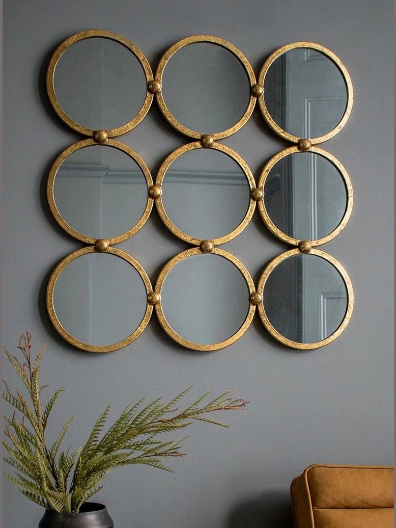 NINE CIRCLES WALL MIRROR NINE CIRCLES WALL MIRROR