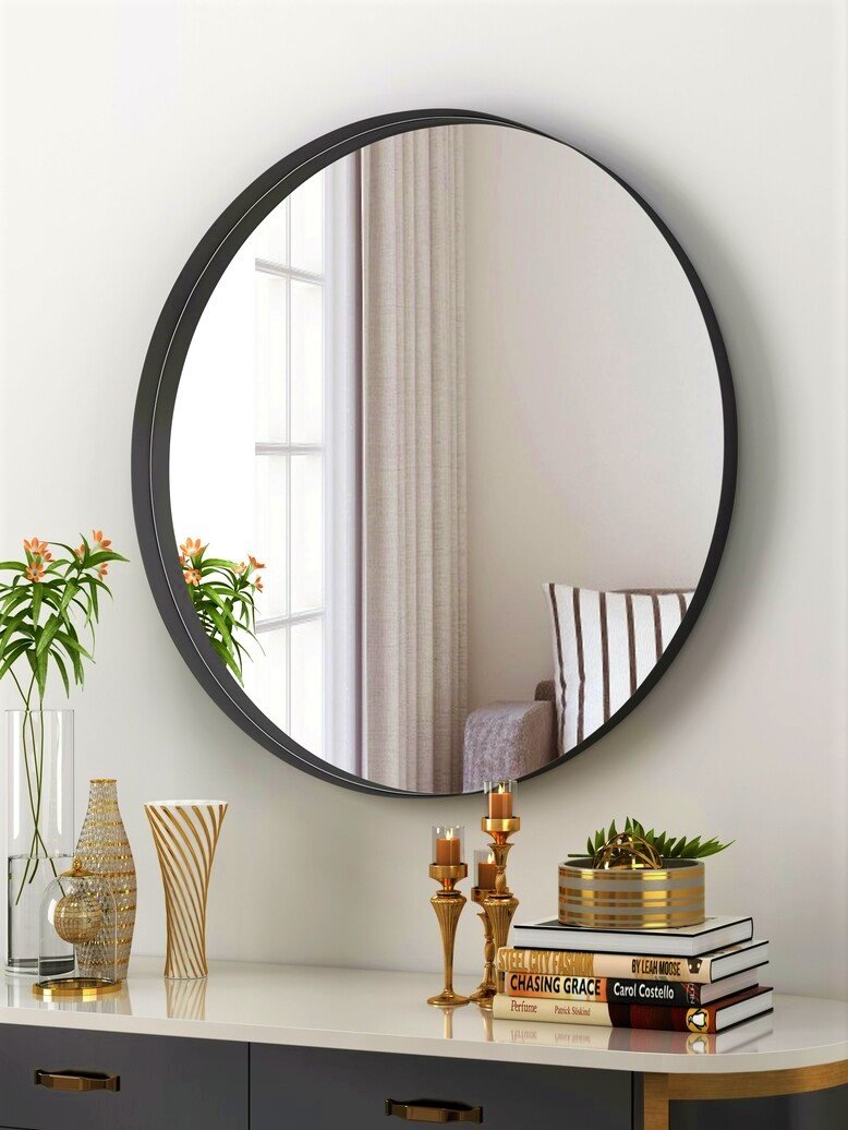 ROUND MODERN MIRROR ROUND MODERN PC MIRROR