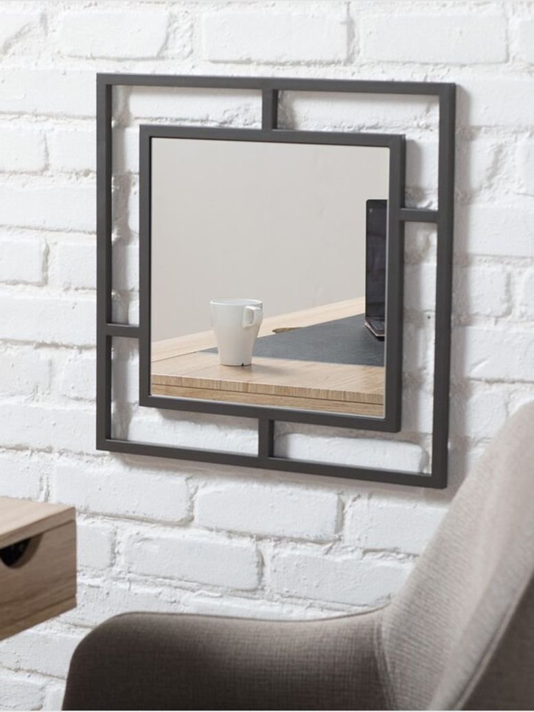 SQUARE DUAL FRAME MIRROR SQUARE DUAL FRAME MIRROR