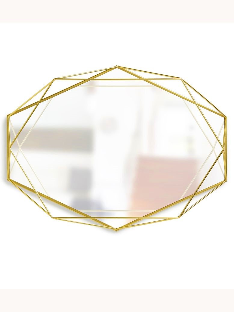 PRISMA MODERN BRASS MIRROR PRISMA MODERN BRASS MIRROR